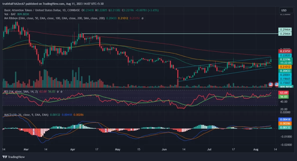 BAT: A Consistent Bullish Trend